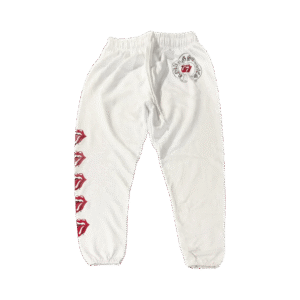 Chrome Hearts Rolling Stones Sweatpants Red/White