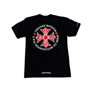 Chrome Hearts Made In Hollywood Plus Cross T-shirt Black/Red