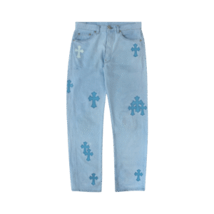 Chrome Hearts Drake Levi's Cross Patch Denim Blue