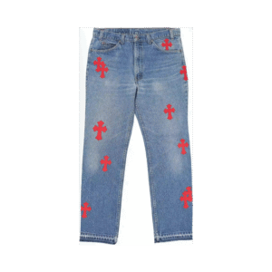 Chrome Hearts Levi's Cross Patch Denim Blue