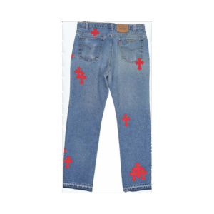 Chrome Hearts Levi's Cross Patch Denim Blue