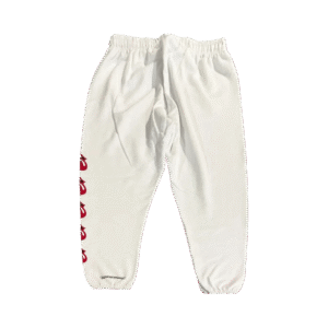 Chrome Hearts Rolling Stones Sweatpants Red/White
