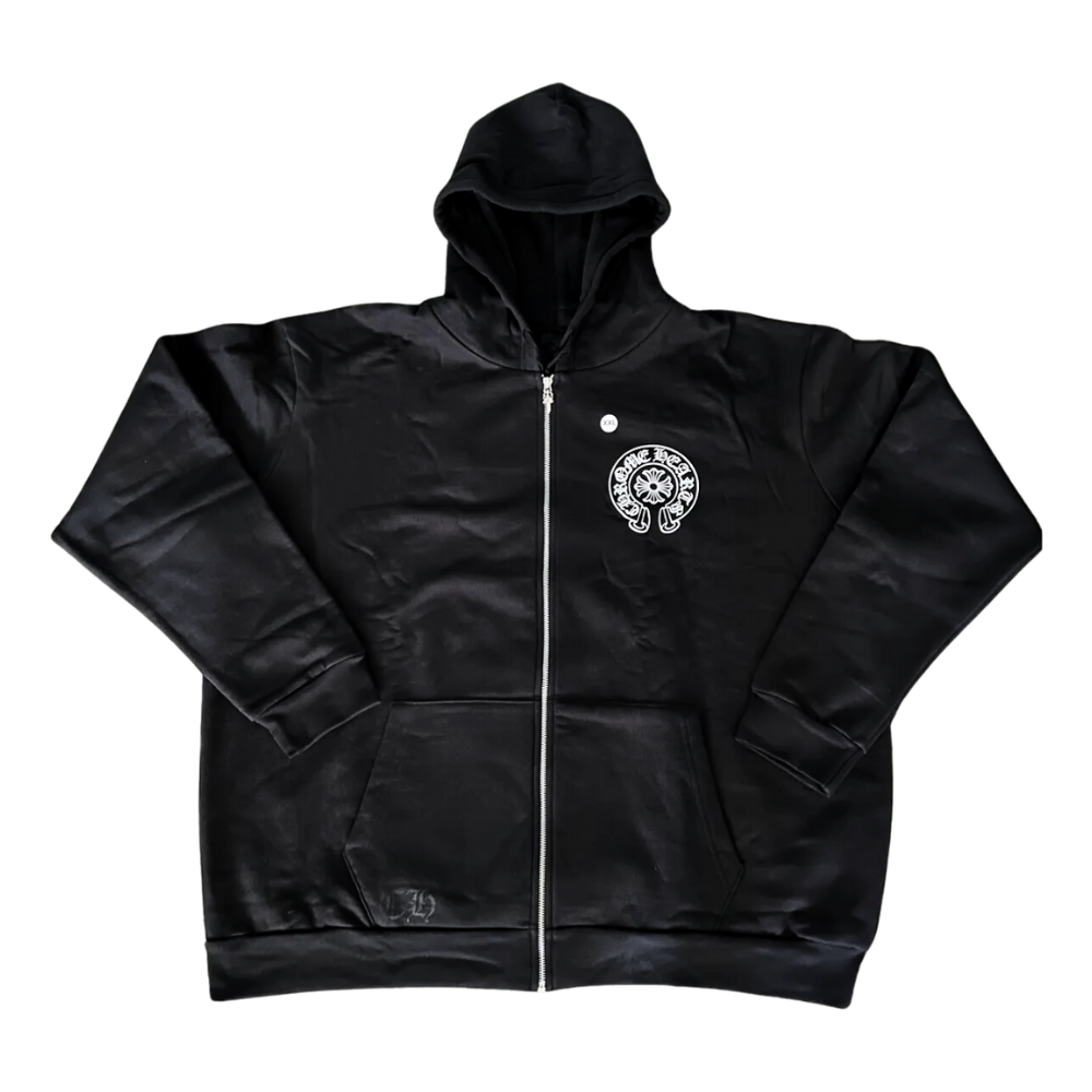 Chrome Hearts Las Vegas Exclusive Zip Up Hoodie Black