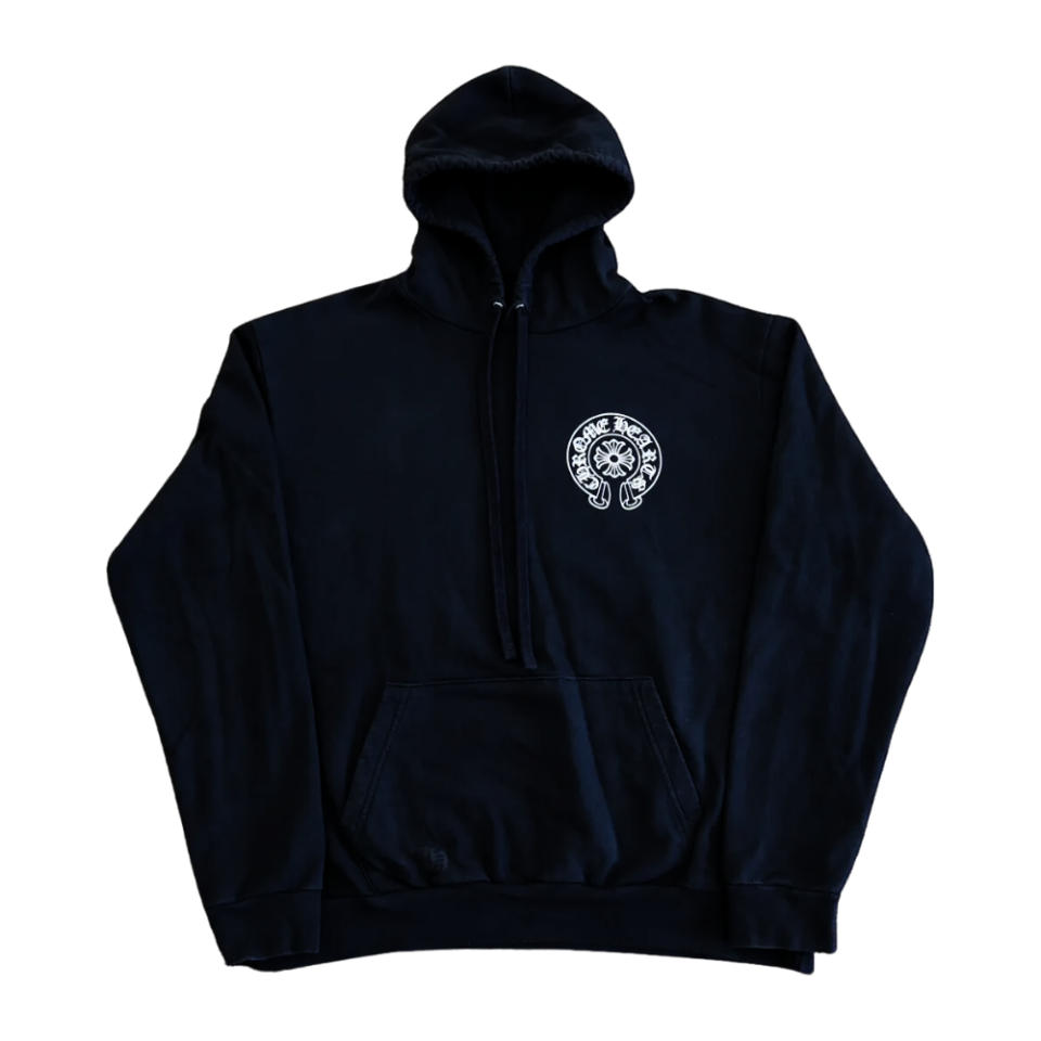 Chrome Hearts Malibu Exclusive Horseshoe Hoodie Black