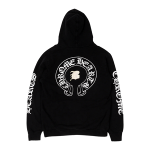 Chrome Hearts Bella hadid horseshoe hoodie Black