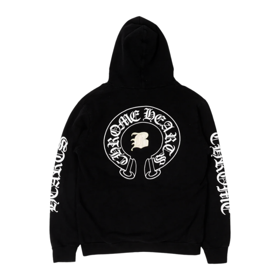 Chrome Hearts Bella Hadid Horseshoe Hoodie Black