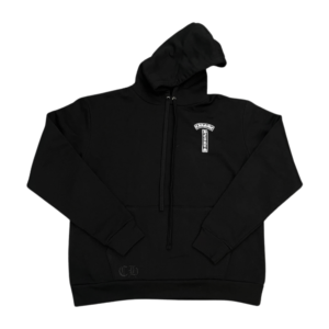 Chrome Hearts Shoulder Logo Hoodie Black