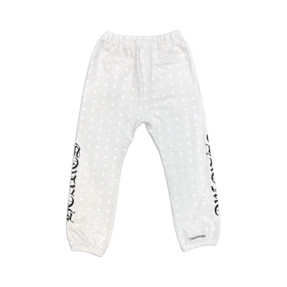 Chrome Hearts Monogram Sweatpants White