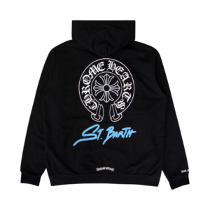 Chrome Hearts St Barth exclusive Zip Up Hoodie Black