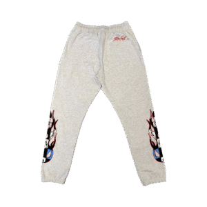 Chrome Hearts Matty Boy Brain Sweatpants Grey