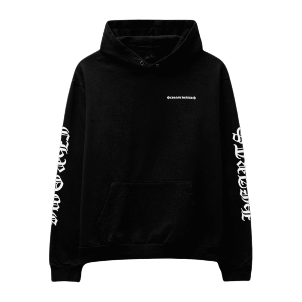 Chrome Hearts Spine Cross Hoodie Black