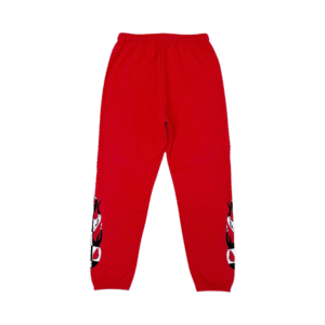 Chrome Hearts Matty Boy Flame Sweatpants Red