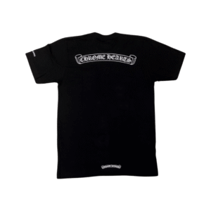 Chrome Hearts Scroll Logo T-shirt Black