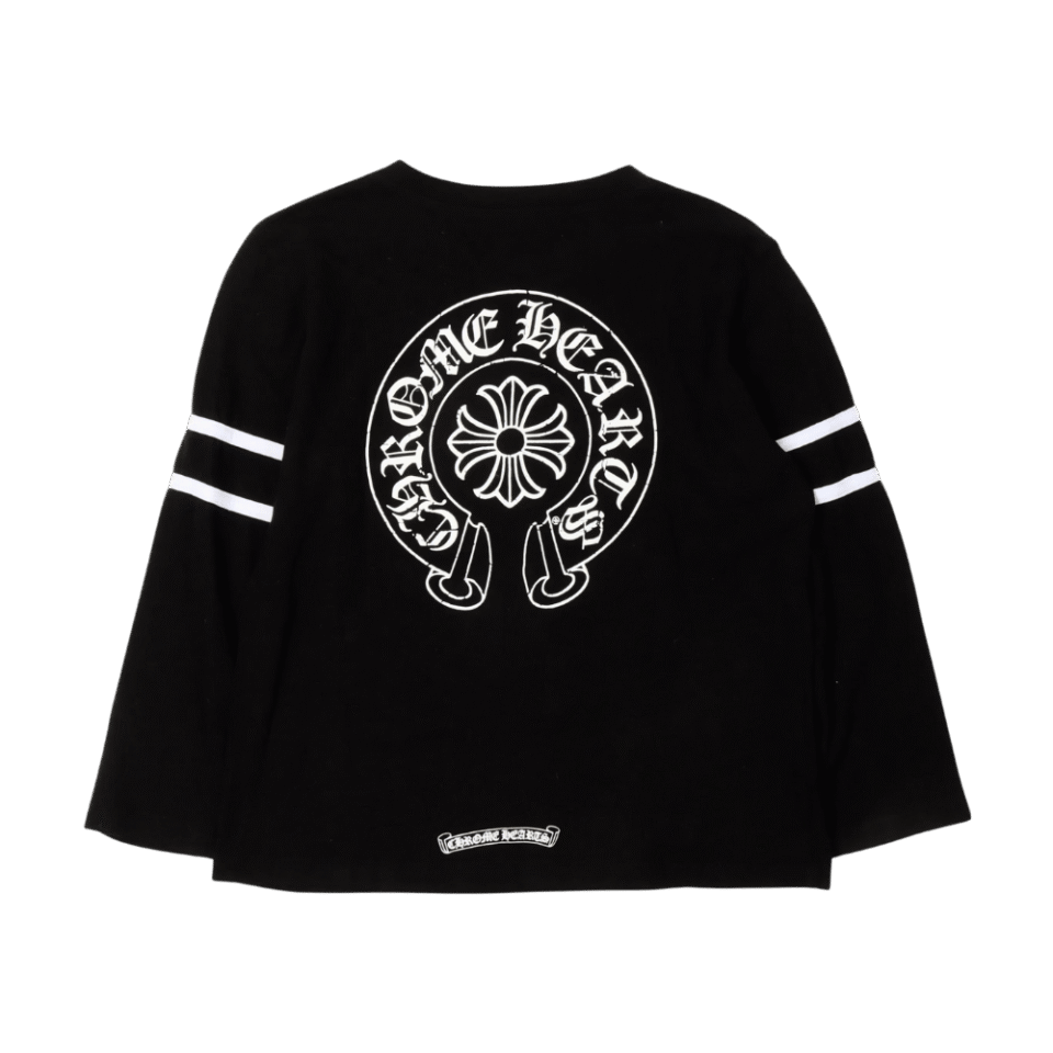 Chrome Hearts #33 Long-Sleeve Black Shirt - B