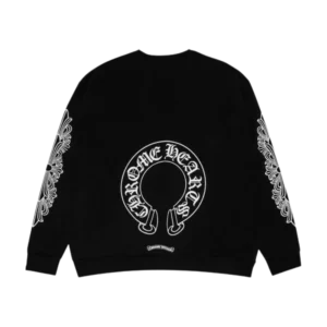 Chrome Hearts Horseshoe Sweatshirt Black - B