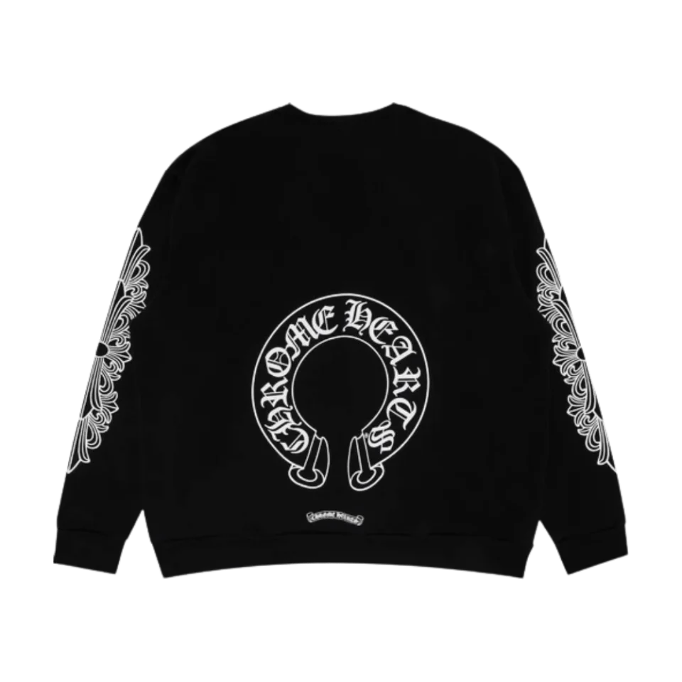 Chrome Hearts Horseshoe Sweatshirt Black