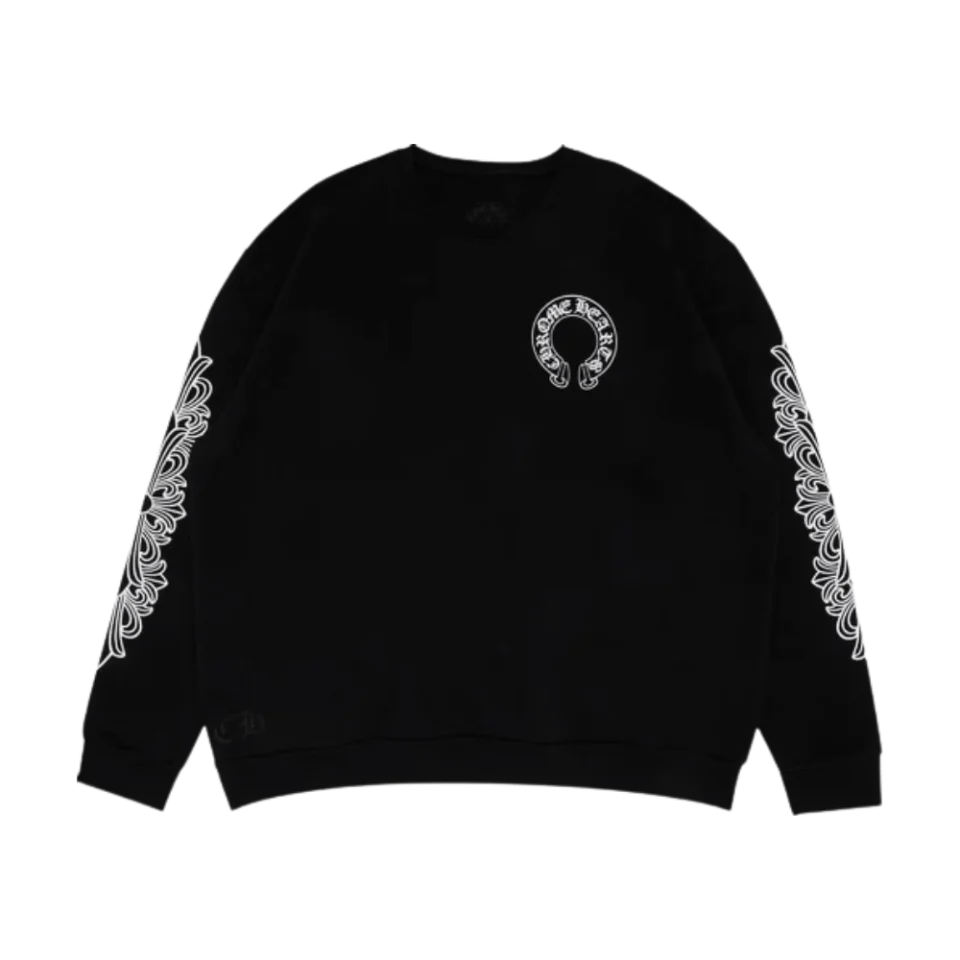 Chrome Hearts Horseshoe Sweatshirt Black - F