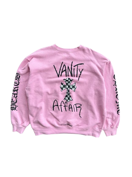 Chrome Hearts Matty Boy Pink Vanity Affair Sweater