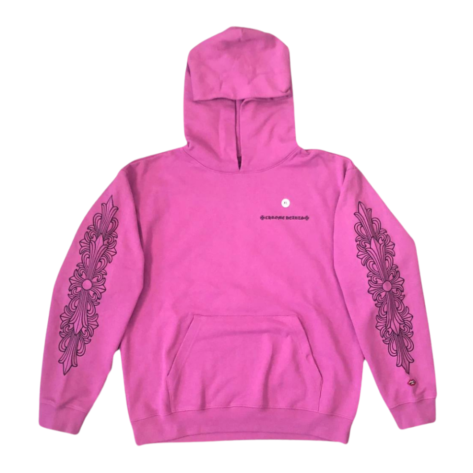 Chrome Hearts Matty Boy Spider Web Hoodie Purple - F