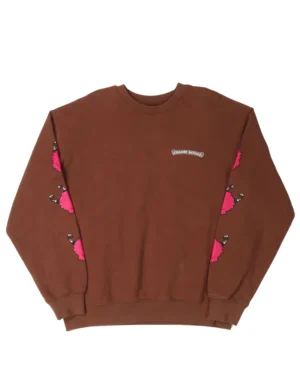Chrome Hearts Matty Boy Structure Crewneck Brown Sweatshirt - F