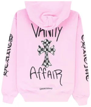 Chrome Hearts Matty Boy Vanity Affair Hoodie Pink - B
