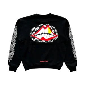 Chrome Hearts Mattyboy Chomper Crewneck Sweatshirt Black - B