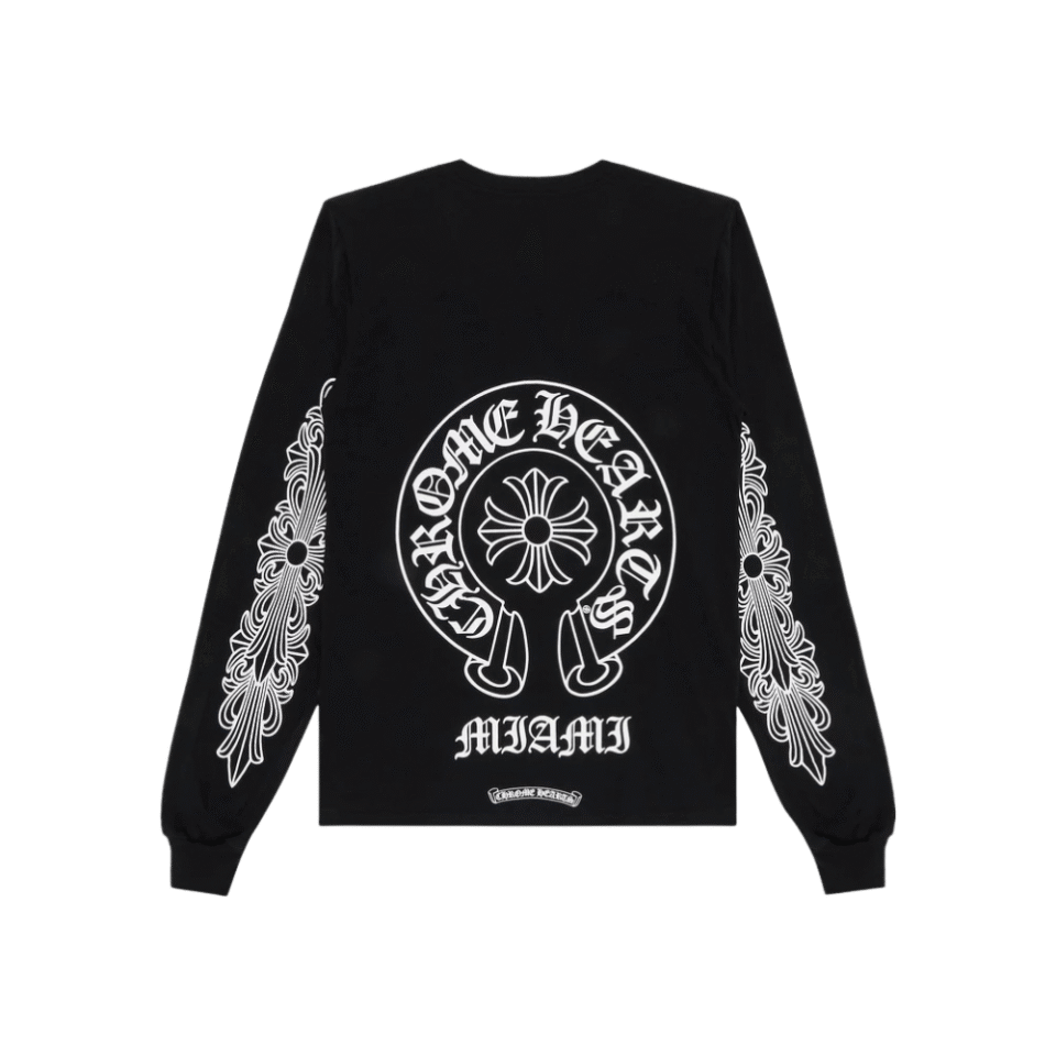 Chrome Hearts Miami Exclusive L/S T-Shirt Black