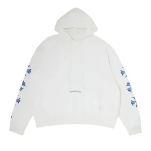 Chrome Hearts x Drake Friends & Family Hoodie White/Blue