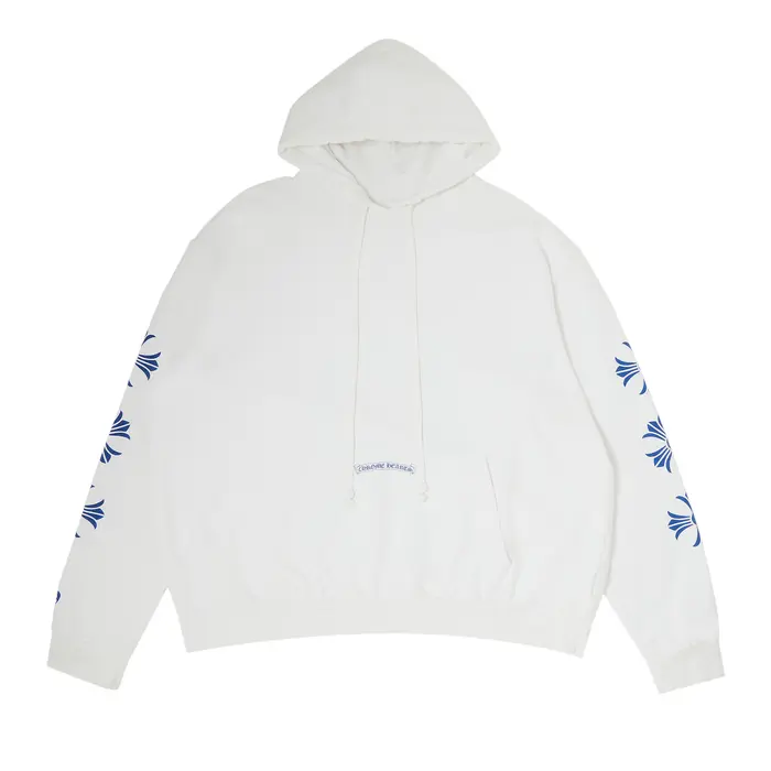 Chrome Hearts x Drake Friends & Family Hoodie White/Blue
