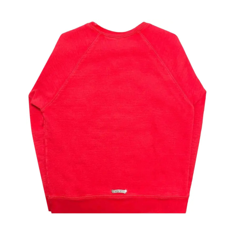 Chrome Hearts King Taco Crewneck Sweatshirt Red