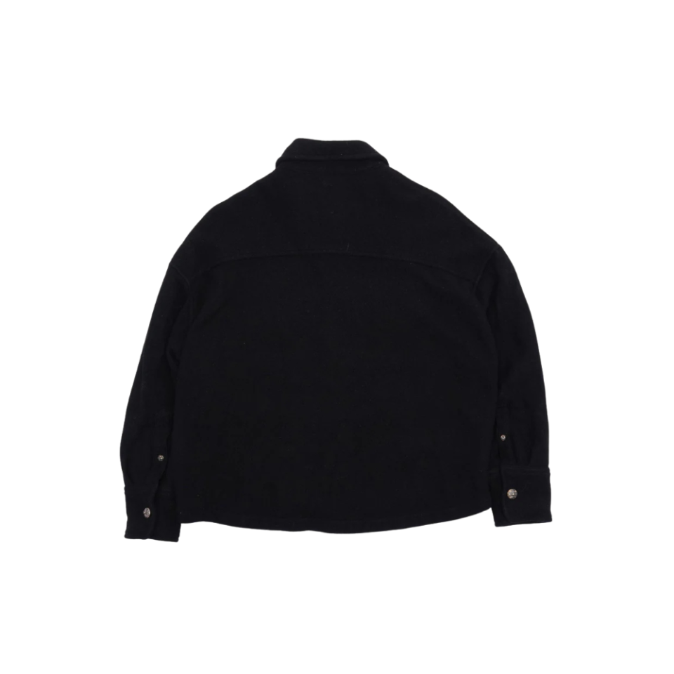 Chrome Hearts Cropped Wool Jacket Black