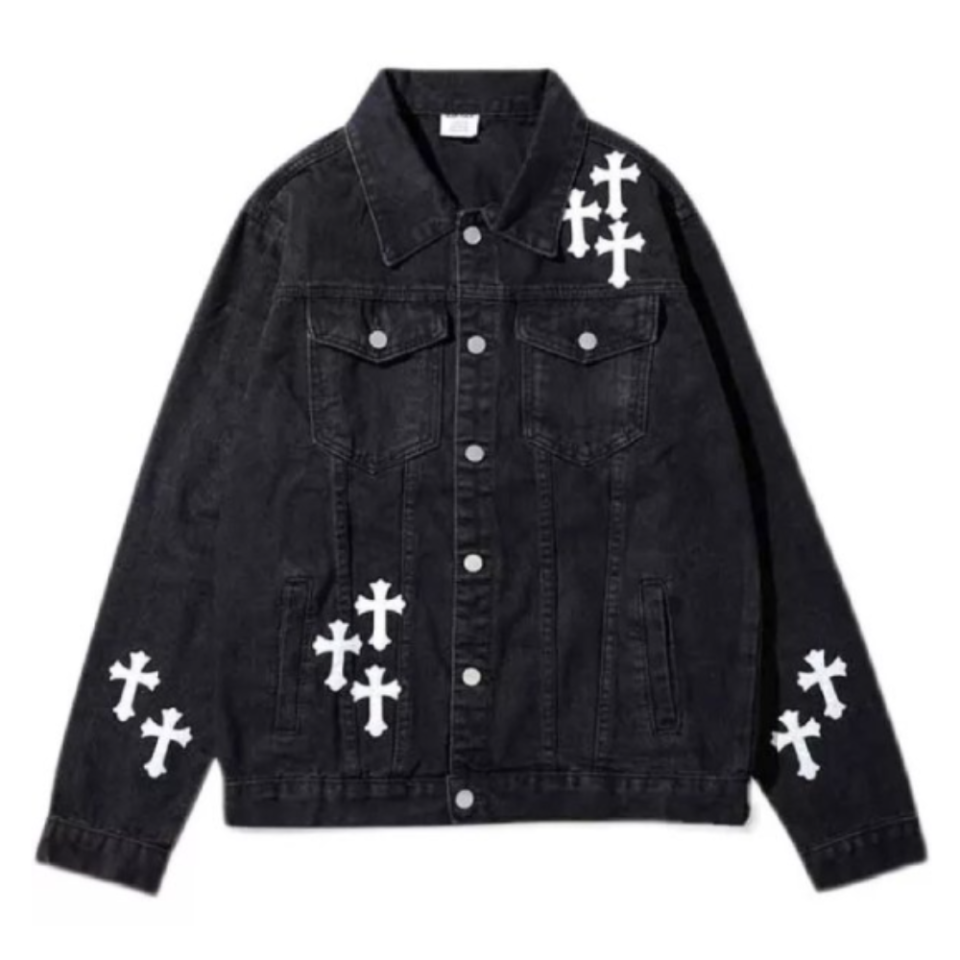 Chrome Hearts Denim Jacket Black