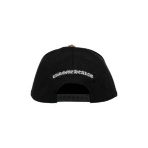 Chrome Hearts Horseshoe Denim Baseball Hat Black